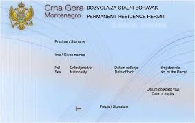 О продлении властями Черногории разрешений на постоянное пребывание, на временное пребывание, временное пребывание и работу
