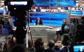 „Direktna linija” sa Vladimirom Putinom. Video sa prevodom na engleski