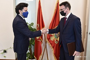 О встрече Посла Владислава Масленникова с Заместителем Председателя Правительства Черногории Д.Абазовичем