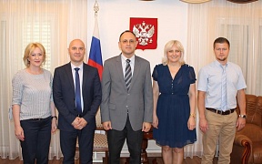 U Ambasadi održan sastanak sa delegacijom opštine Berane u vezi pripremanja "Dana ruske kulture"