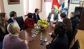 Ambasador Vladislav Maslennikov posjetio Herceg Novi Ambasador Vladislav Maslennikov posjetio Herceg Novi